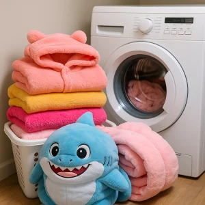 شستوشوی لباسها و پتوهای فانتزی