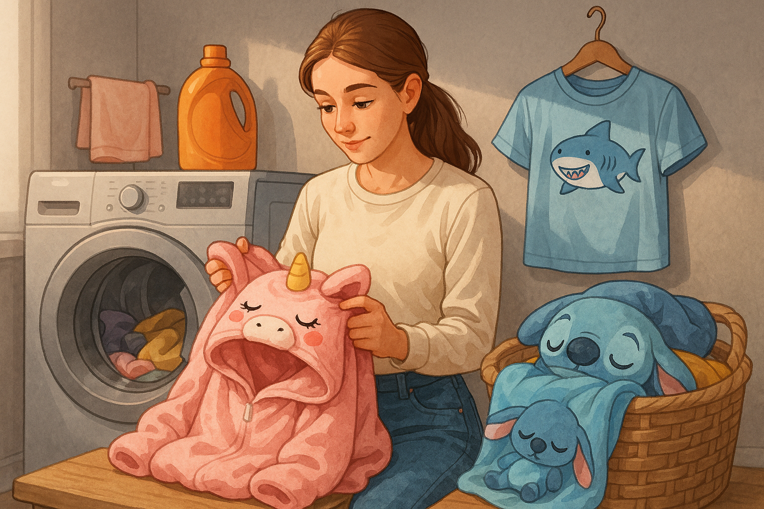 شستوشوی لباسها و پتوها