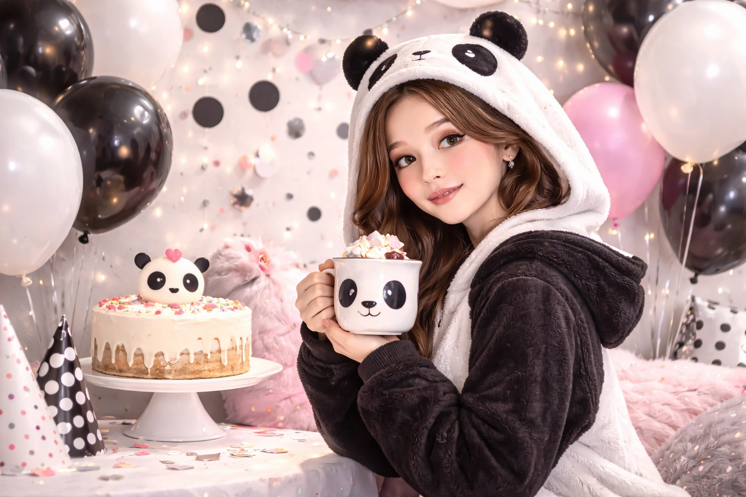 تم پاندا (Black & White اما بامزه)