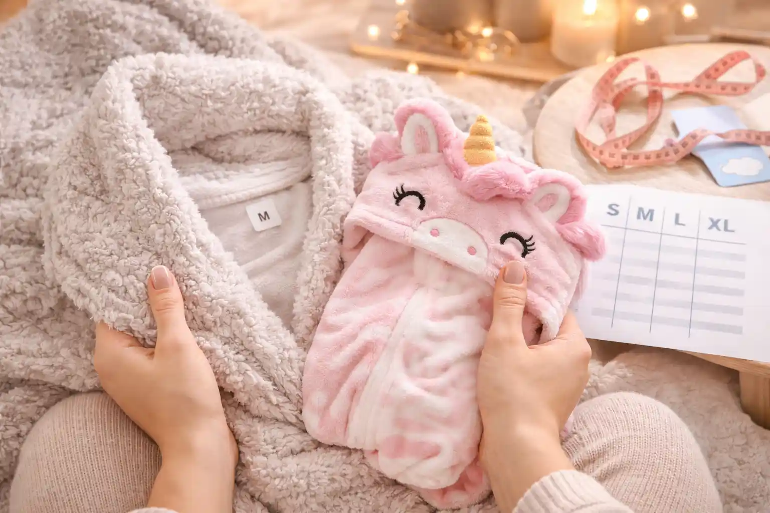 راهنمای انتخاب سایز برای هدیه‌های پوشیدنی