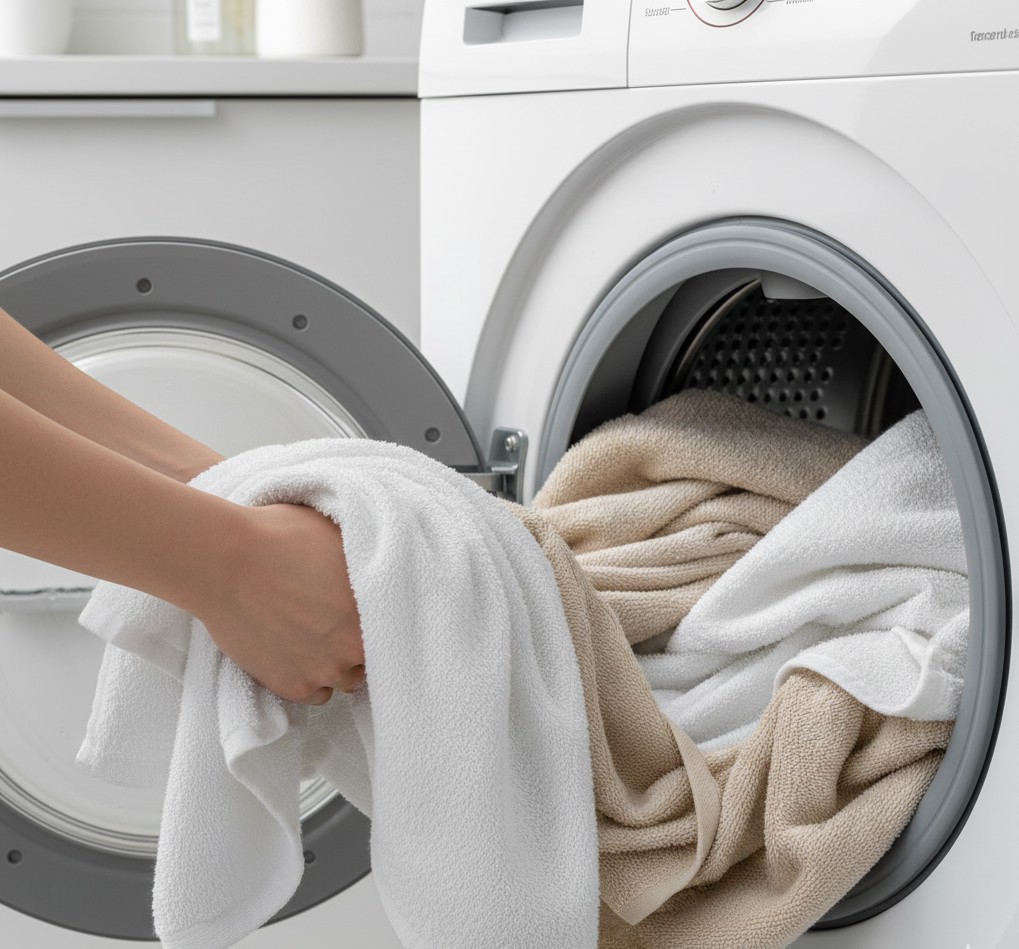 چگونه حوله‌ها را بشوییم تا بوی بد و لکه‌ها از بین بروند؟