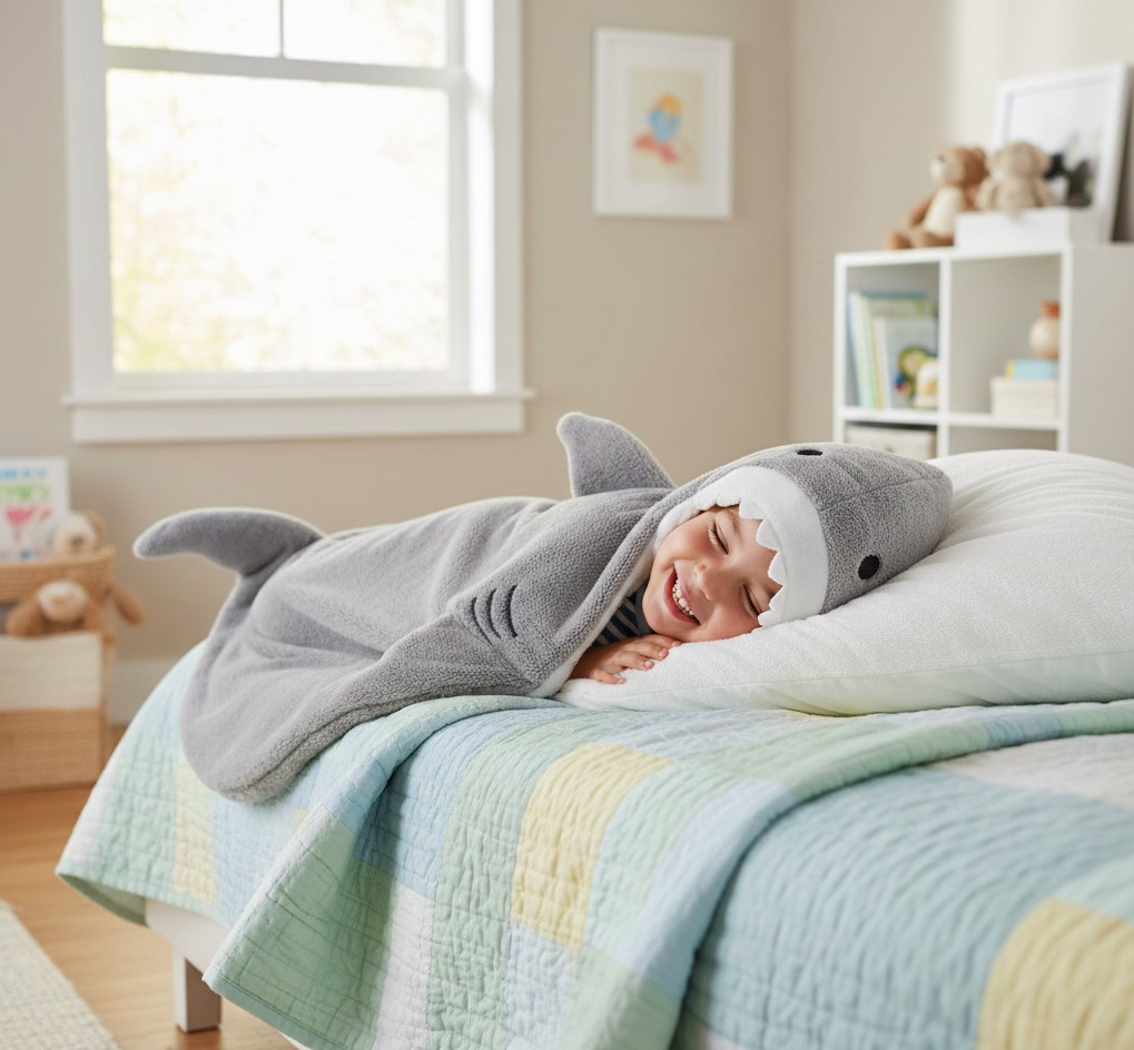 آیا پتوی کوسه‌ای باعث تعریق کودک می‌شود؟